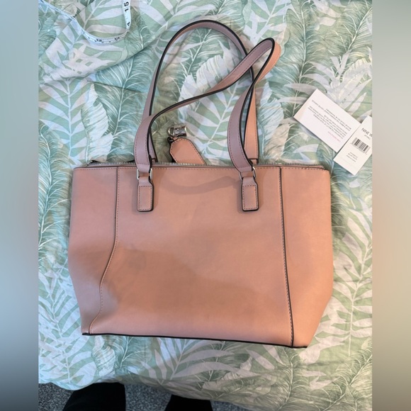 Nine West Blush and Cream Atwell Tote - New, tags removed - Picture 4 of 10